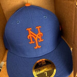 New Era NY Mets Fitted Cap(Low Profile)